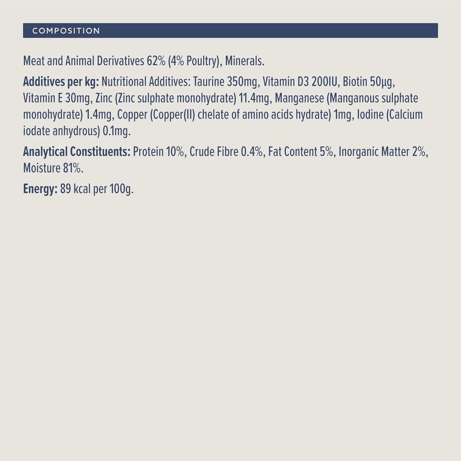 Lifelong by Amazon Katzenfutter, nass, Pastete mit Geflügel, 100 g, 16 Stück