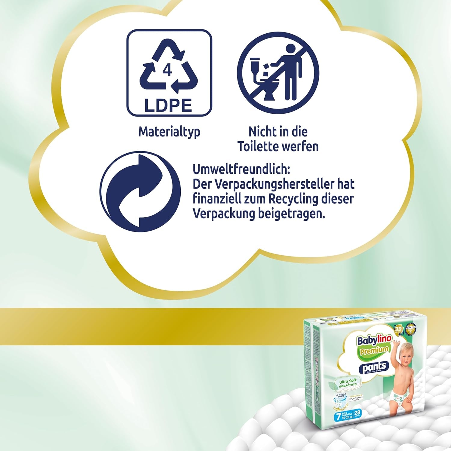 Kalhoty Premium, velikost 7, filtr Ultra Soft, XL Plus (15-25 kg), 28 kusů