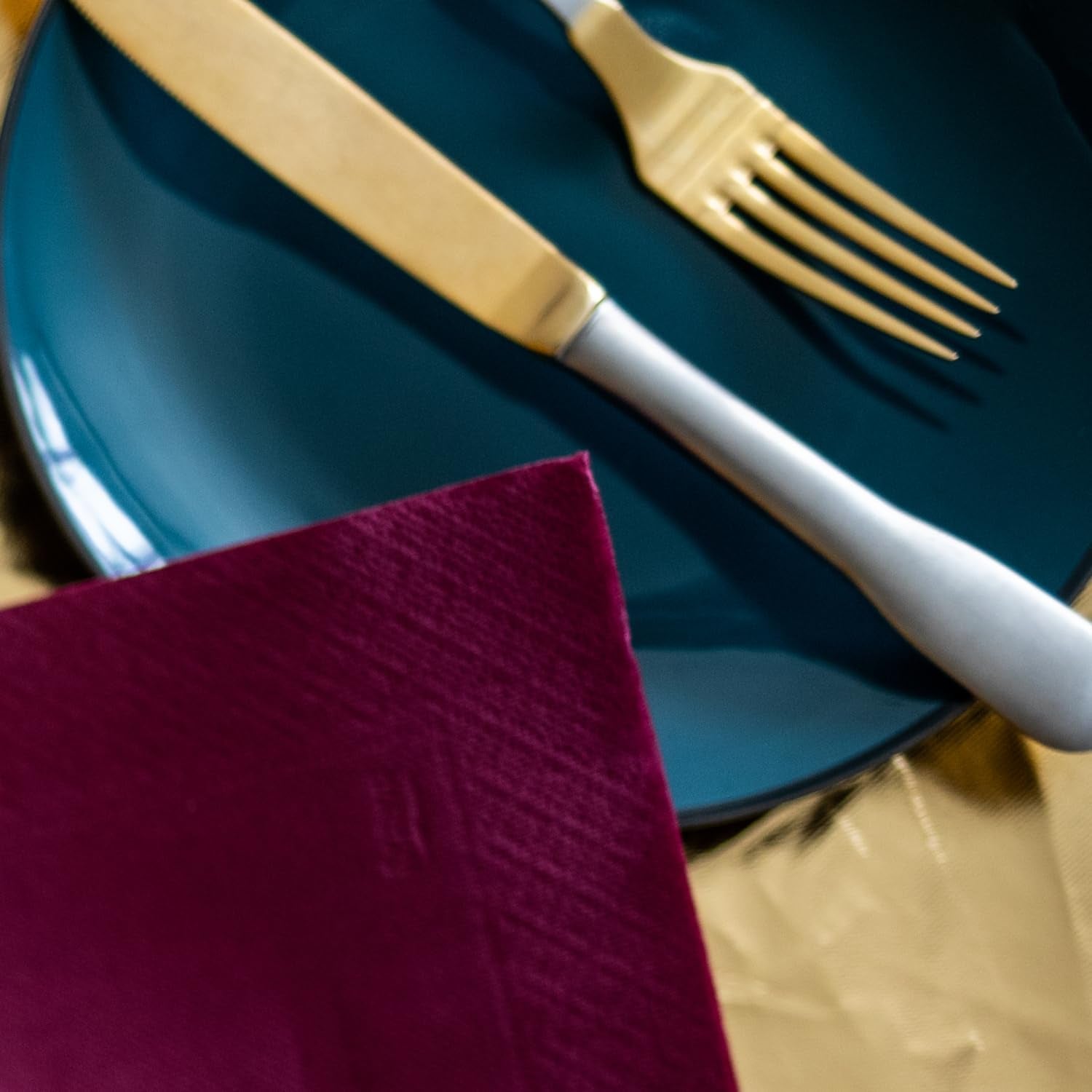 Șervețele de hârtie Renova gold bordeaux - 40 de șervețele