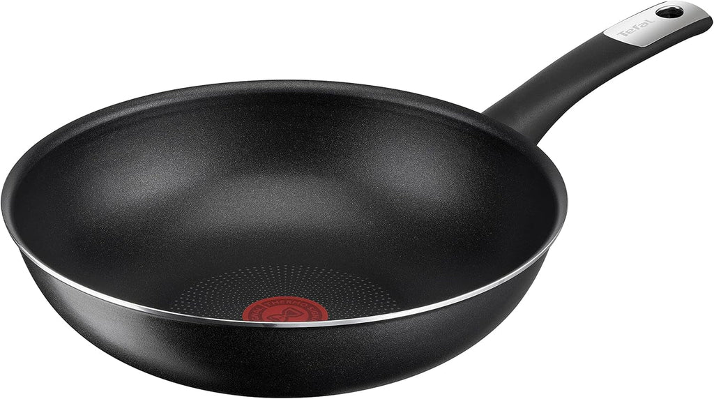 Tefal Hard Titanium Essential, nu este potrivită pentru inducție Oale si Tigai Naty Shop 28 Cm / Wok
