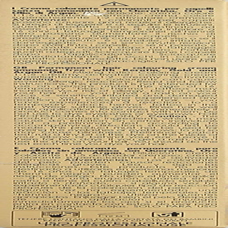 Fanola Oro Therapy Color Keratin 5.0 100ml Vopsea pentru par Naty Shop