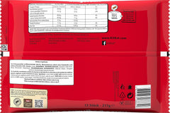 Nestlé Mini čokoládové tyčinky Mléčná čokoláda křupavé oplatkové tyčinky 3 balení (1 x 217 g)