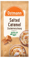 Ostmann Gewürze – Slaný karamel Zuckermischung, süß-salzige Mischung für Kekse, Gebäck und Desserts, 30 g v sáčku