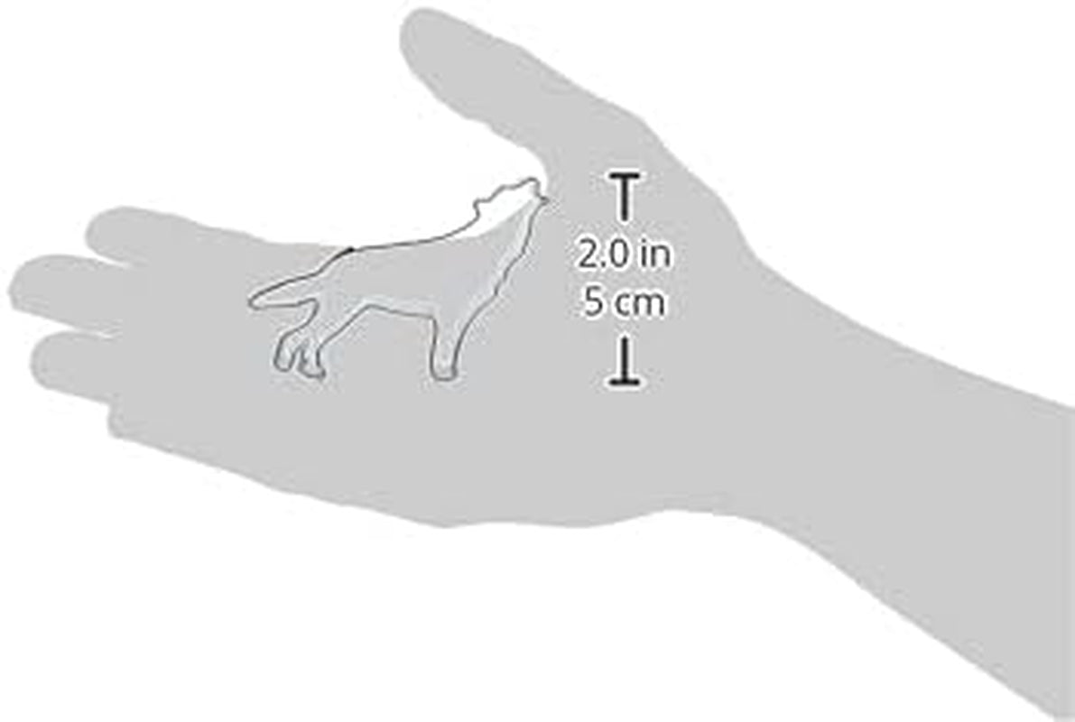 Städter 066045 Formă de biscuiți Lup aprox. 7,5 cm Oțel inoxidabil, 30 x 30 x 30 cm