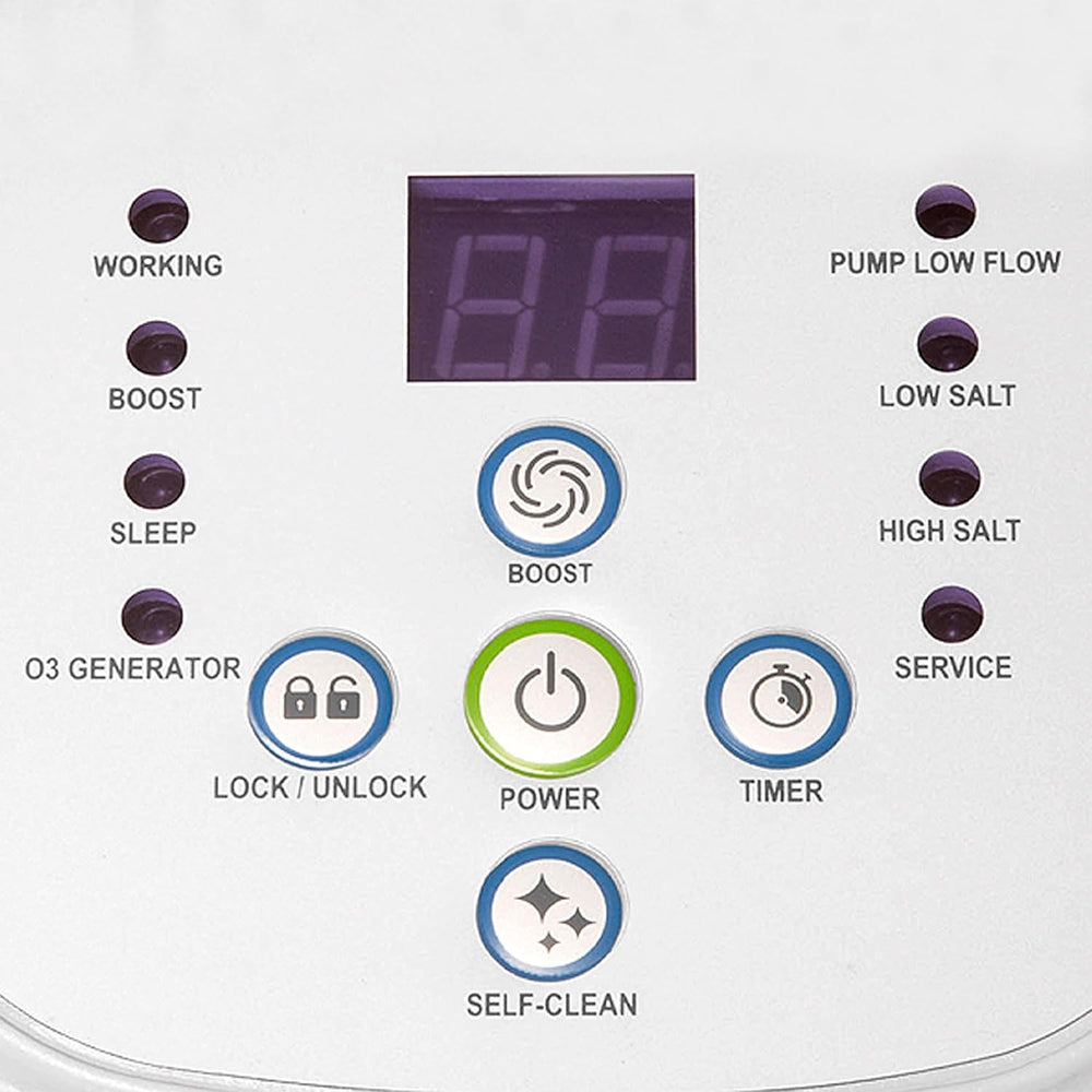 Intex Krystal Clear Ozone Systém čištění bazénu se slanou vodou – bez chemického chlóru (zápach), 28666