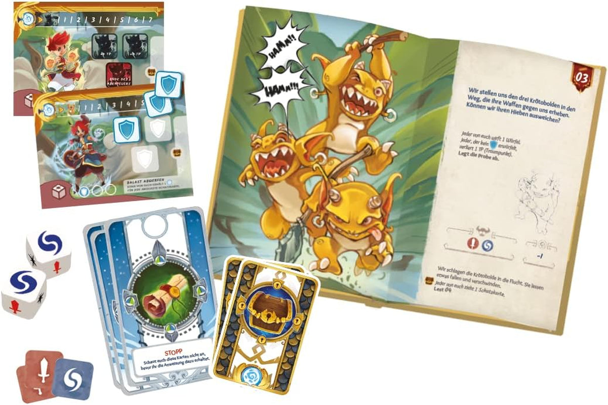 Vesmírná kráva, DreamQuest, Dětská hra, Příběhy, 2 hráči, Věk 6+, 30 minut, Němčina