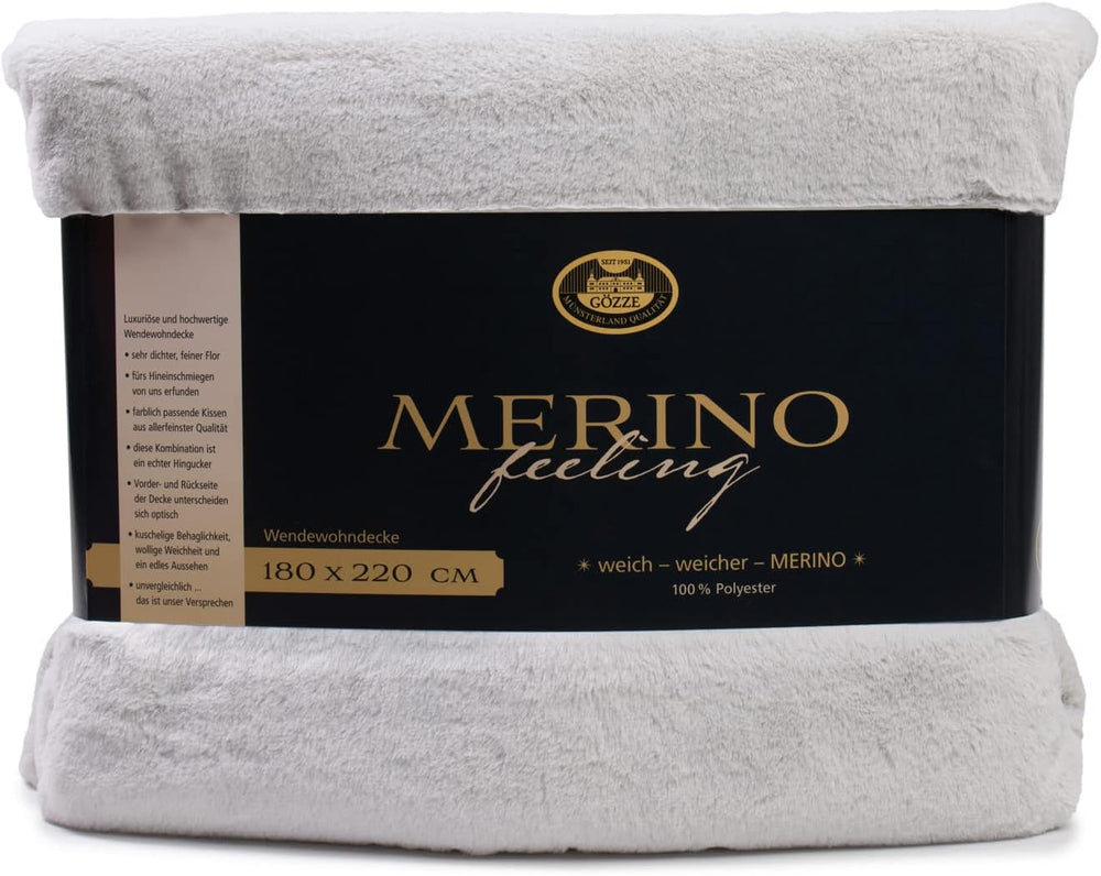 Gözze - Pohodlná přikrývka, oboustranná, vysoká hustota 600 G/M², 150 X 200 Cm - Tmavě zelené postele a přikrývky Besuche den Gözze-Store Silver 180 X 220 Cm