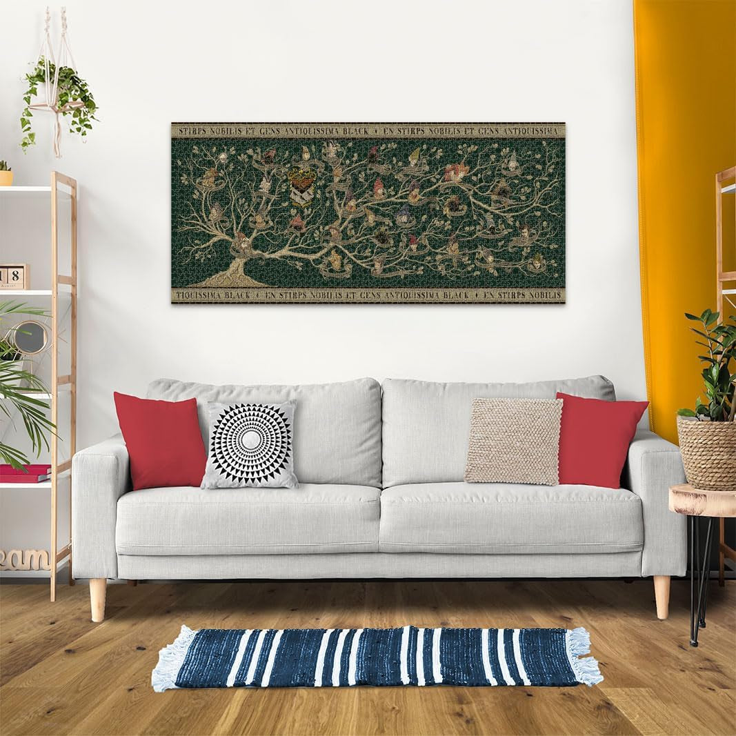 Ravensburger Puzzle 17299 - Rodokmen - Panoramatické puzzle Harry Potter 2000 dílků pro dospělé a děti od 14 let Puzzle Naty Shop