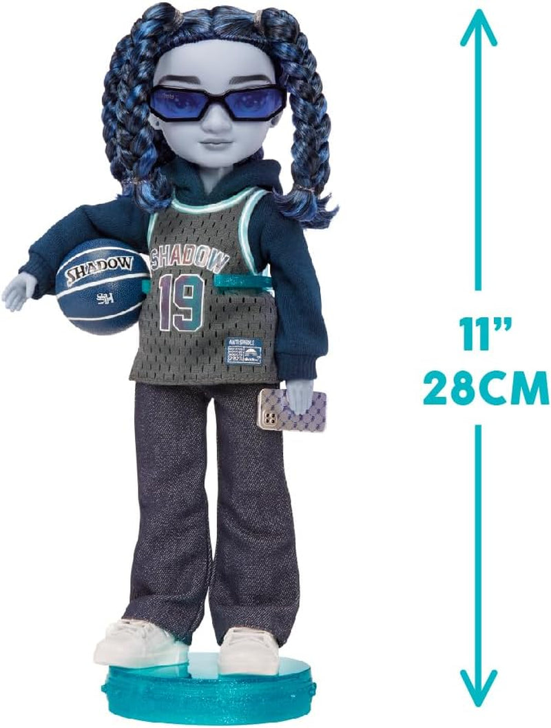 Rainbow High Shadow High Series 3 - Oliver Ocean - Blaue Modepuppe - Junge - Modisches Outfit and mehr als 10 Bunte Spielaccessoires - Ideal für Kinder von 4-12 Jahren und Sammler