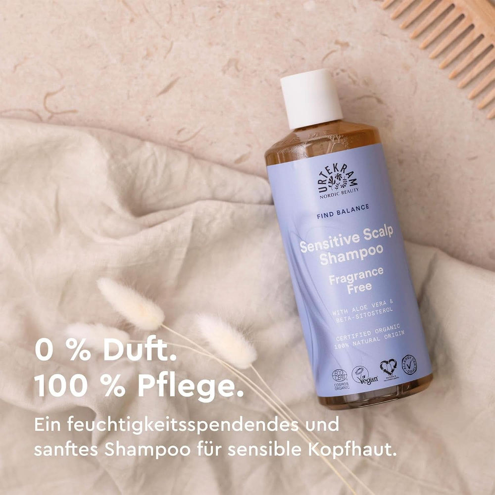 Urtekram Shampoo - bez parfemace, vyvážený, citlivý 500 ml Sprcha a koupel Naty Shop