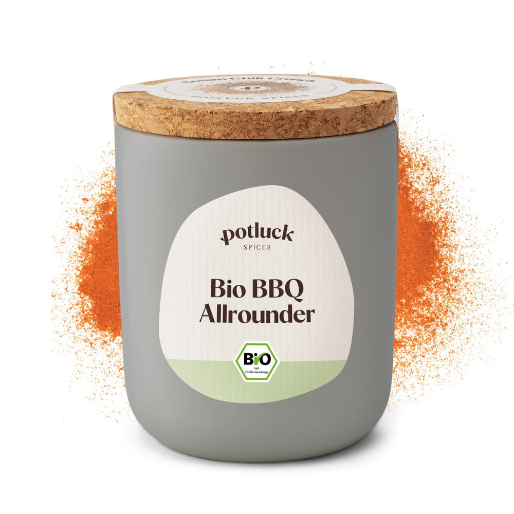 Potluck | Bio Sizilianisches Zitronensalz | Gewürzsalz für Fisch, Meeresfrüchte, Gemüse, salát a dresinky | 140 g v Keramiktopfu