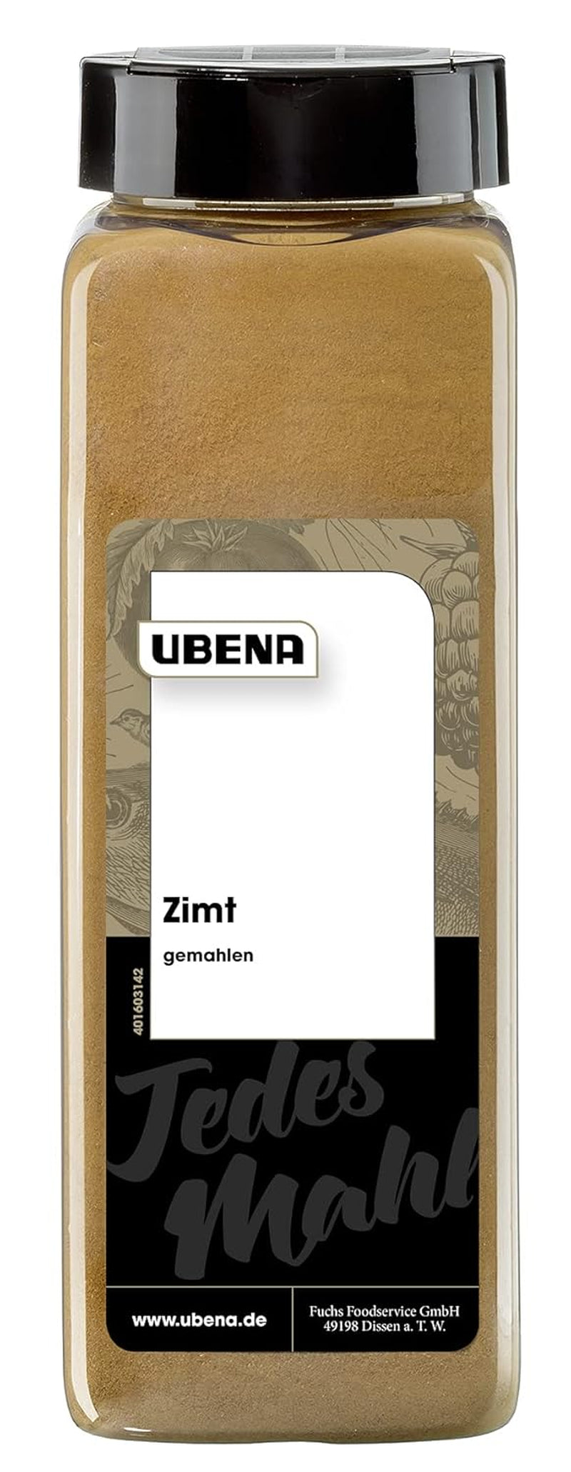 Zimt gemahlen 500 g Zimt-Gewürz Zimtpulver, Gewürz für Zimtschnecken und Kuchen, Weihnachtsgewürz, Menge: 1 díl