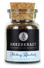 Ankerkraut Hickory Rauchsalz, echtes Rauchsalz aus den USA, 75 g v Korkenglas