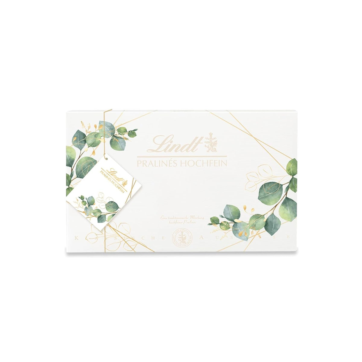 Lindt - pralinky Hochfein, 20 pralinek v 11 lahodných variantách s alkoholem i bez alkoholu, 200 gramů Naty Shop Default Title