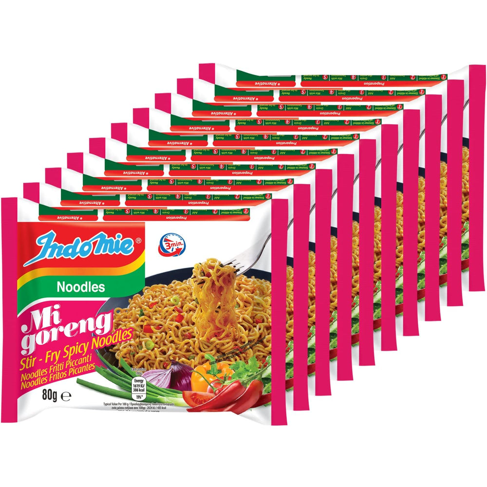 INDOMIE – Instantní nudle Mi Goreng – Multipack (40 x 80 g)