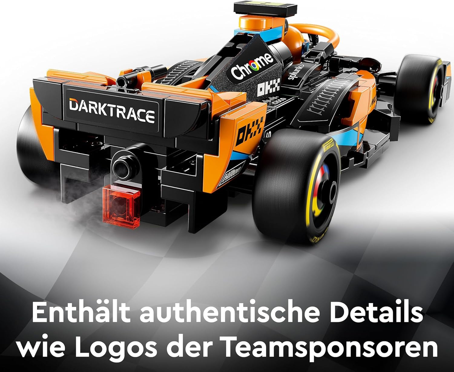 LEGO Speed Champions Mclaren Formula 1 Závodní auto 2023, Hračka pro kluky a dívky od 9 let, kteří si rádi hrají samostatně, Sestavitelný model vozidla, Dekorace dětského pokoje 76919 Stavebnice Besuche den LEGO-Store