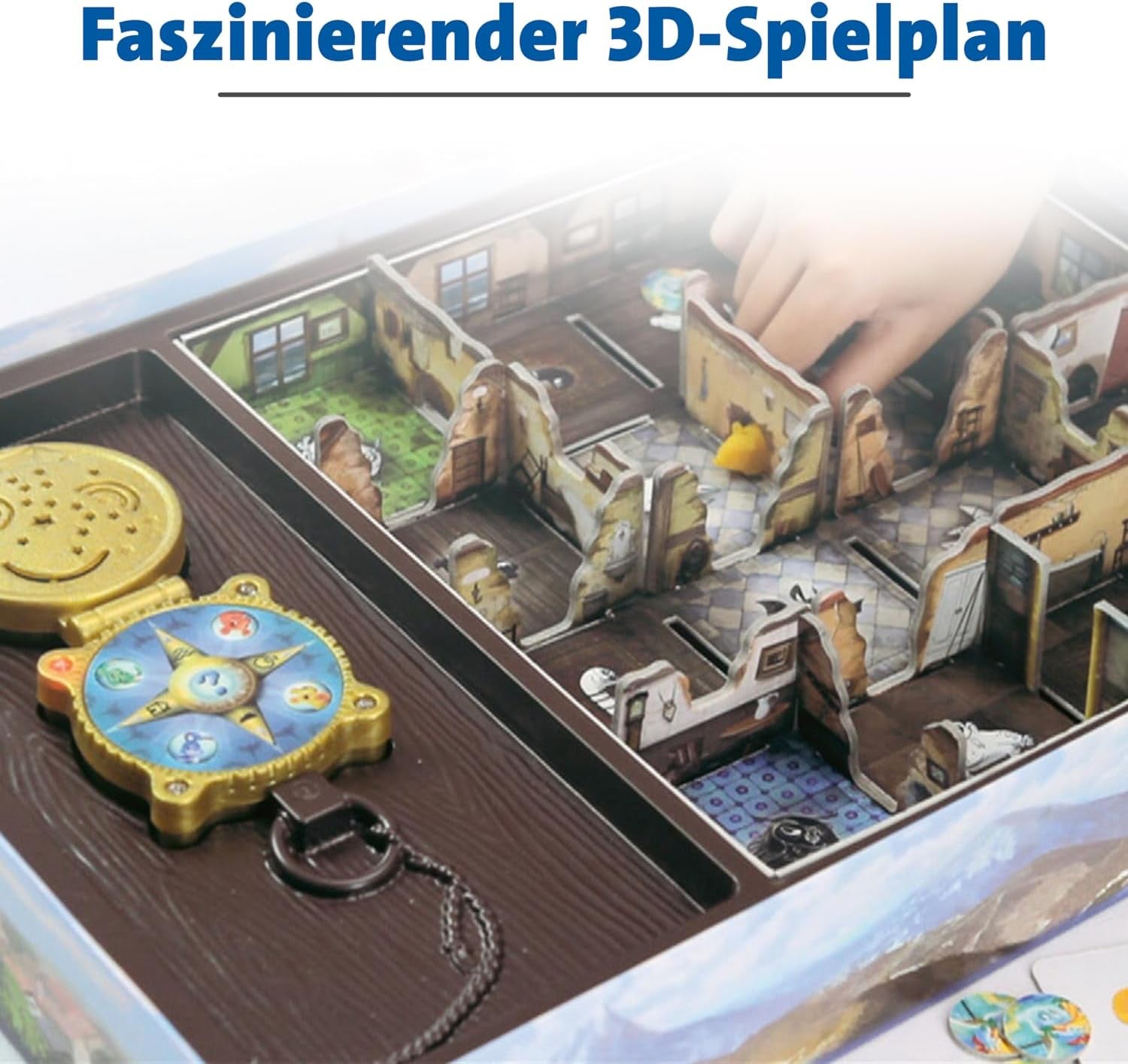 Ravensburger Catch Hubi, párty a rodinná hra pro děti i dospělé, Hra roku pro 2-4 hráče, vhodné od 5 let - dárky k narozeninám
