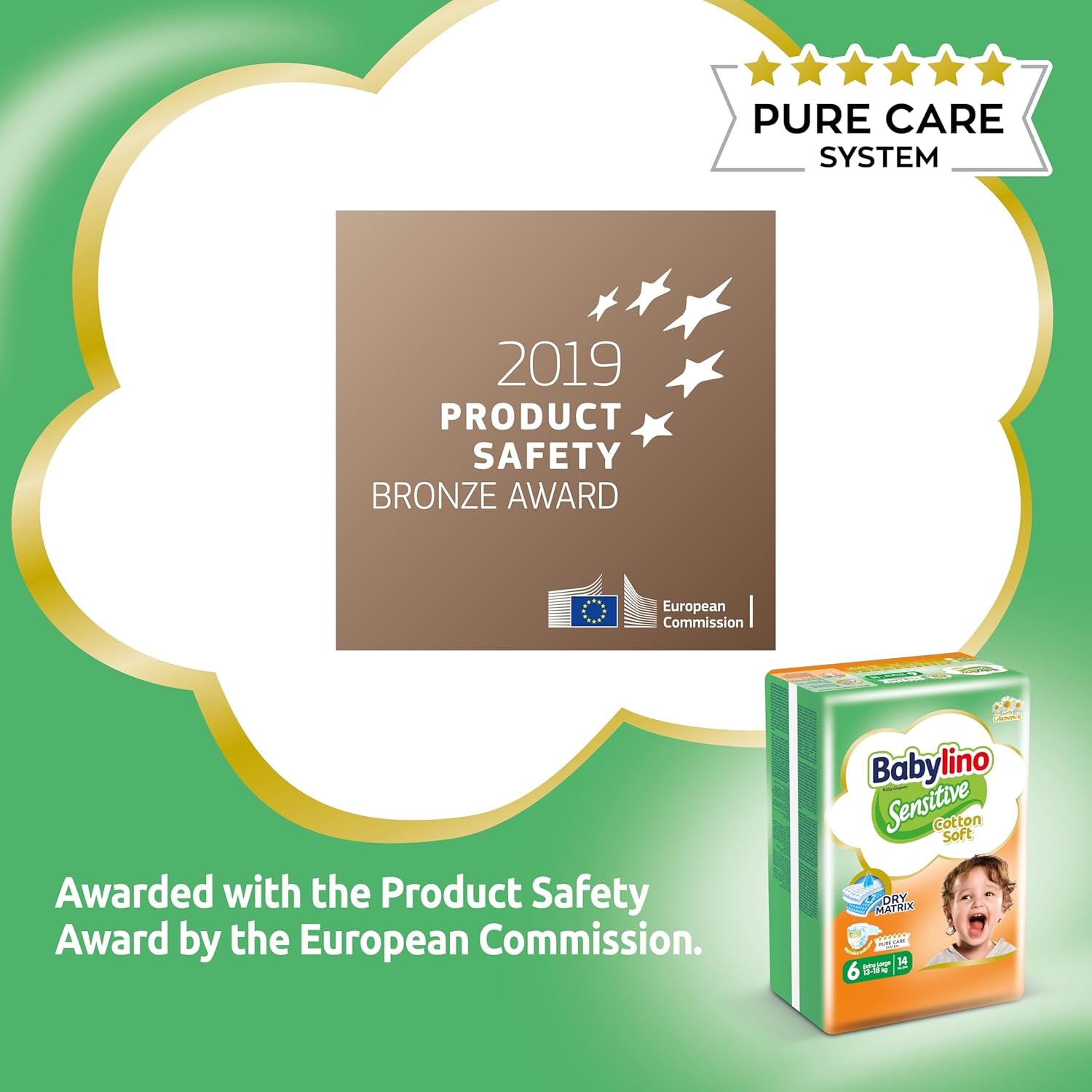 Pleny pro citlivá miminka, velikost 6, extra velké (13-18 kg), 114 plen