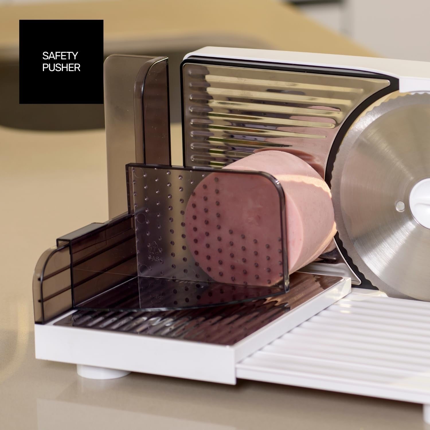 Cutmaster Compact, kráječ, nerezová ocel, 100 W drtiče a kráječe Naty Shop