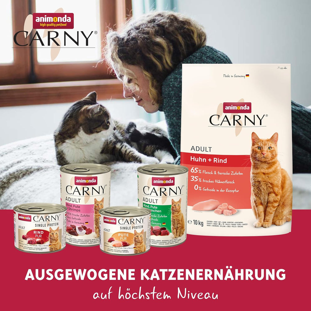 Hrană umedă pentru pisici Adult Pure & Mild cu pui și catnip (32 x 100 g), pentru pisici sensibile, fără cereale și fără zahăr, hrană umedă ușor digerabilă cu pui