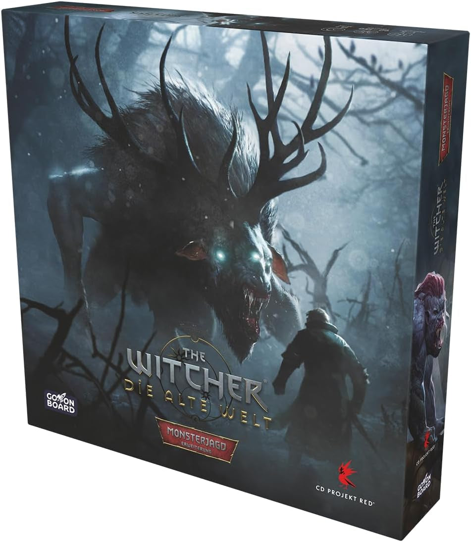 Go on Board, The Witcher: The Old World – Monster Hunt, Rozšíření, Expertní hra, Desková hra, 1–5 hráčů, Věk 14+, 90–150 minut, Němčina
