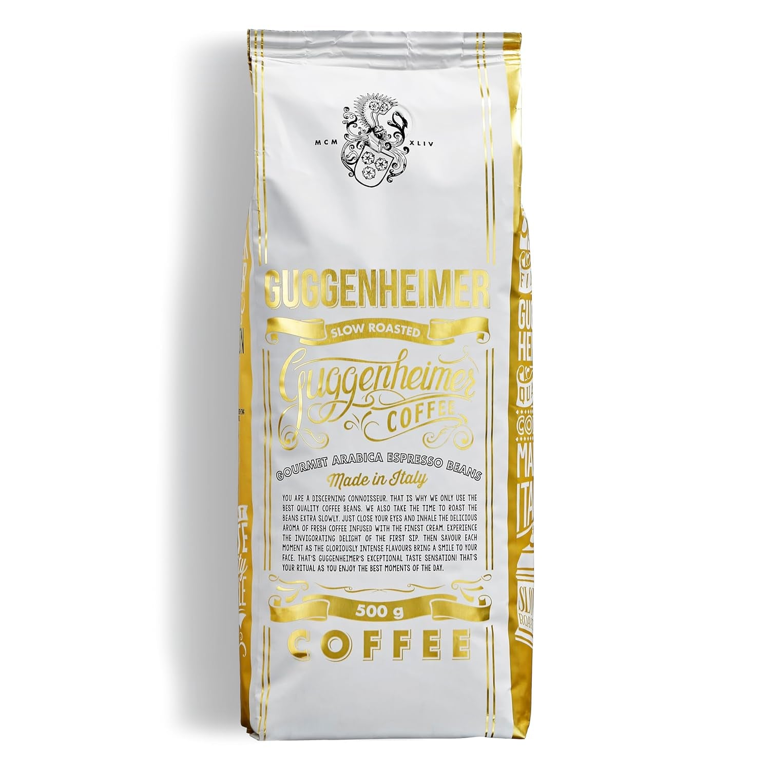 | Pachet mostră boabe de cafea 1 kg | Supreme 500g și Gourmet Arabica 500g | Aciditate scăzută | Cremă fină | Cel mai bun espresso pentru aparate complet automate | Set de degustare cafea