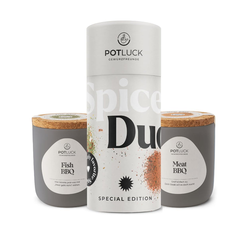 Potluck | Feta Gewürz | Gewürzmischung im Keramiktopf | 50 g | Přirozená inhalace