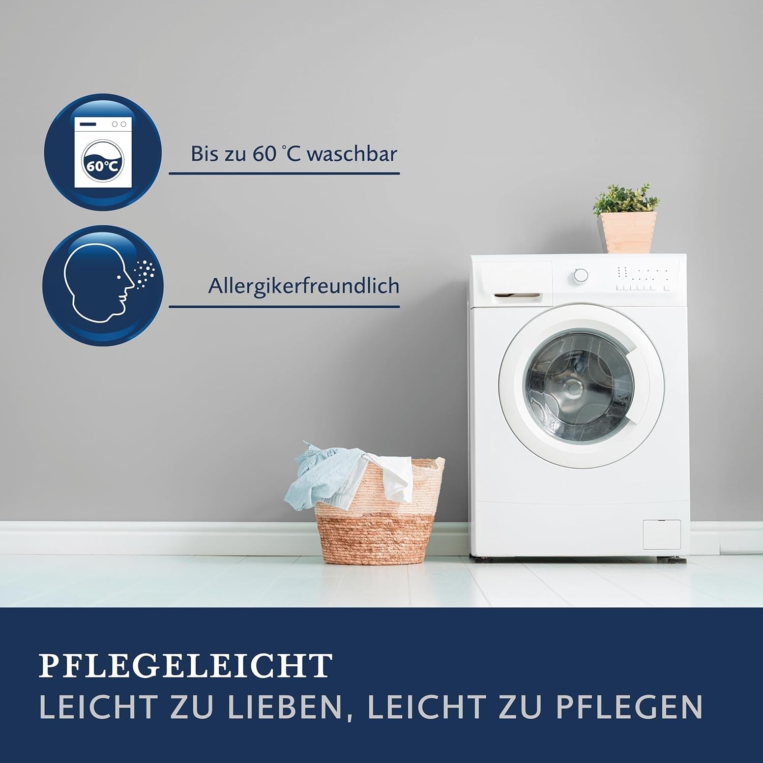 Péřová přikrývka Billerbeck - E04 Gold Edition - Přikrývka pro všechna roční období - 135 X 200 Cm Přikrývka z pravého prachového peří - Střední úroveň hřejivosti Přikrývky a přikrývky Naty Shop