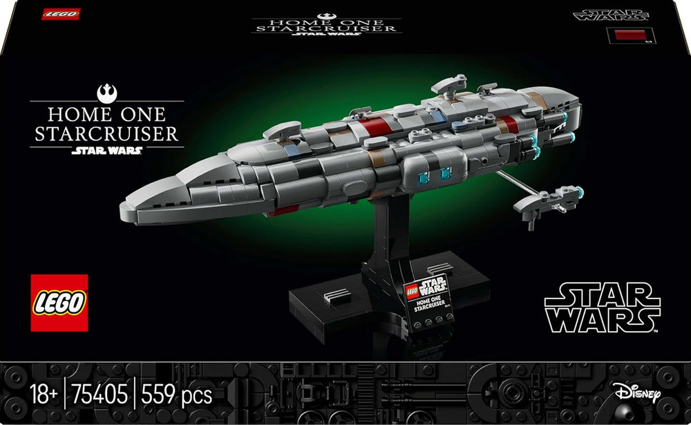 LEGO Star Wars 75405 Home One Starcruiser z Návratu Jediho - Model hvězdné lodi - Fantasy a sada na sestavení a vystavení - Dárek pro dospělé a dospívající fanoušky Stavebnice Besuche den LEGO-Store