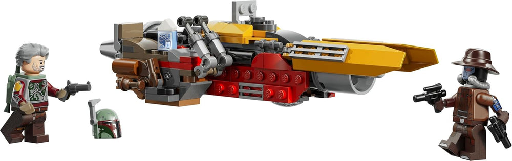 LEGO Star Wars 75437 Cobb Vanths Speeder - vč. Cobb Vanth & Cad Bane Minifiguren sowie Blaster & Jetpack - Geschenk für Jungen ab 7 Jahren und Fans von The Mandalorian