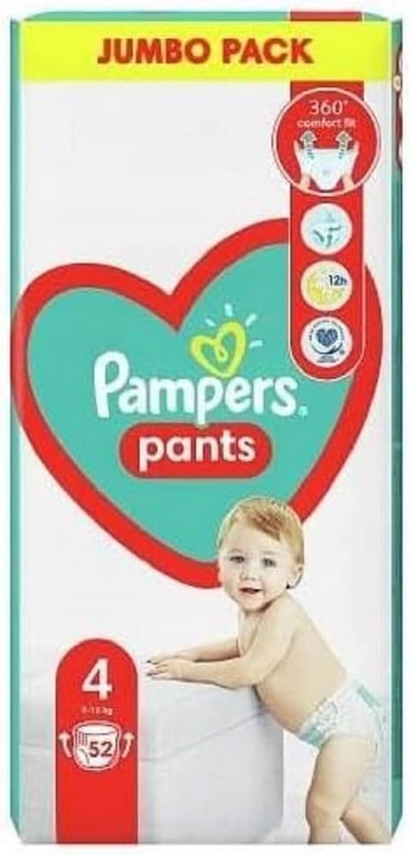 Plenky Pampers Pants vel. 5 (12-17 kg), 48 kusů, Ochrana a pohodlí Pampers v plenkách snadná aplikace Mother and Child Naty Shop