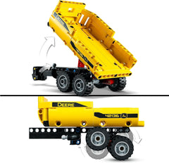 LEGO Technic John Deere 9620R 4WD traktor se sklápěcím přívěsem Klasická farmářská hračka pro děti Kluky a dívky 8letá sběratelská stavebnice modelu 42136 Stavebnice Besuche den LEGO-Store