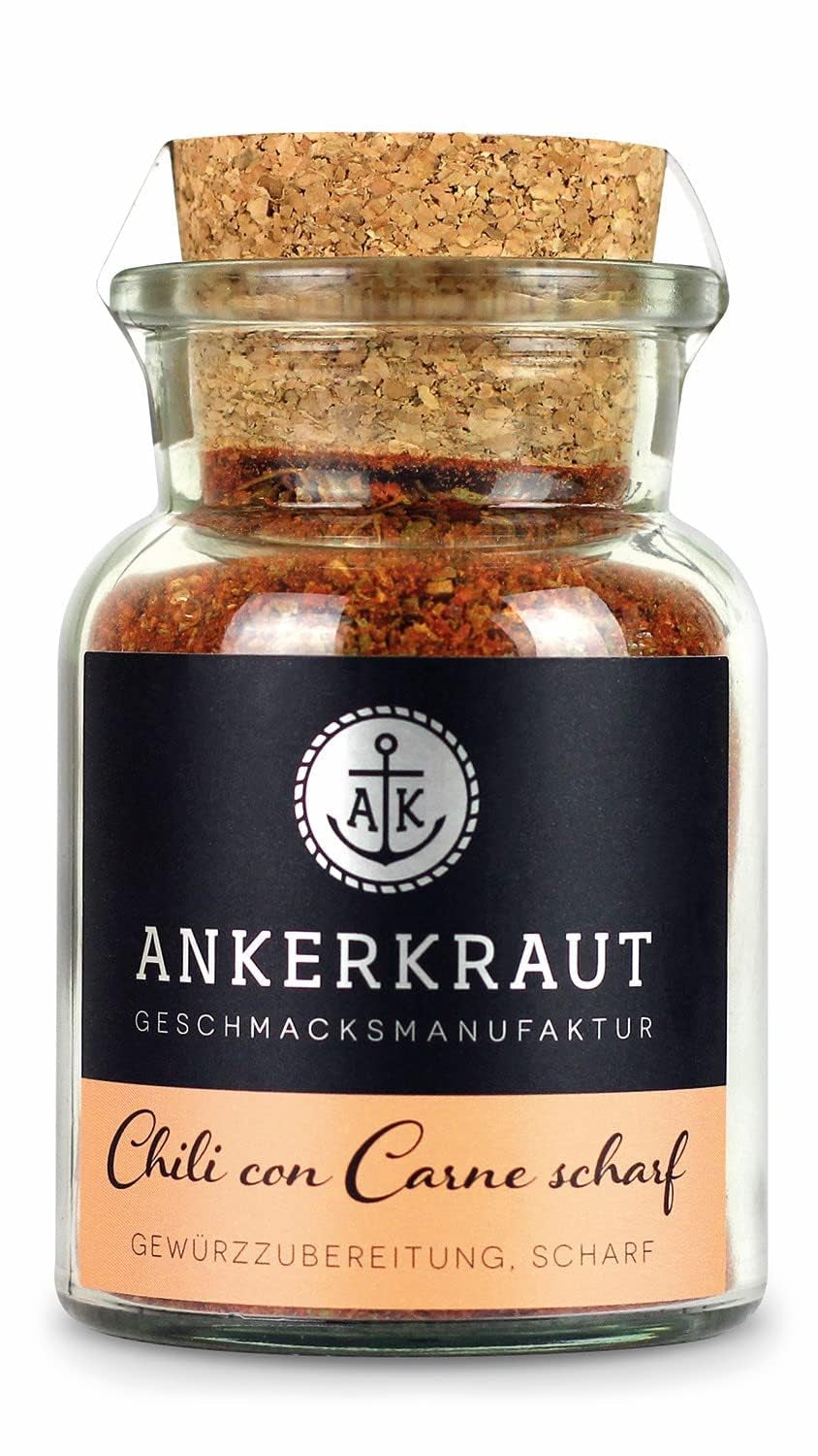 Ankerkraut Chili con Carne Gewürz, jemný, 160g v sáčku