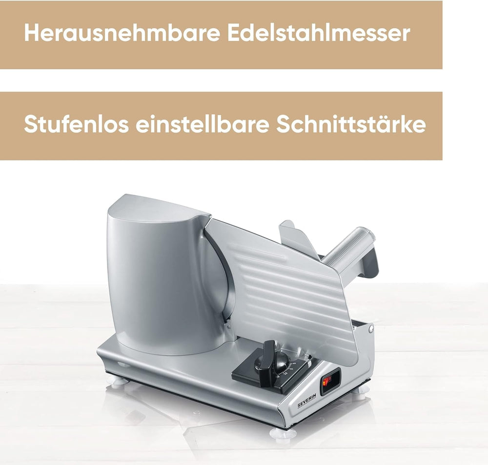 SEVERIN Multifunkční kráječ na chleba, uzeniny nebo strouhaný sýr a kráječe Naty Shop