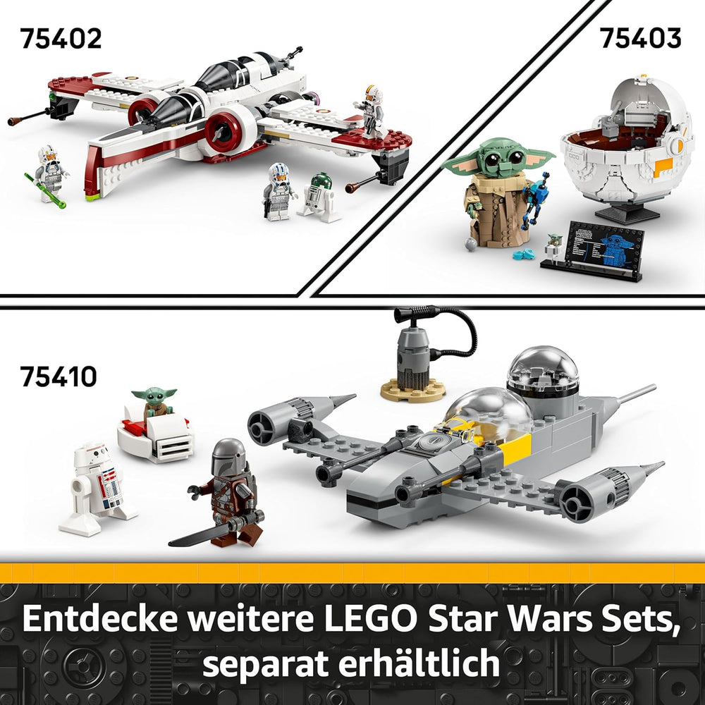LEGO Star Wars 75401 Ahsokas Jedi Interceptor, Sternenjäger pro Fans von The Clone Wars, Ahsoka Tano & Anakin Skywalker Minifiguren, s Lichtschwertern a R7-A7, pro Jungen und Mädchen ab 8 Jahren