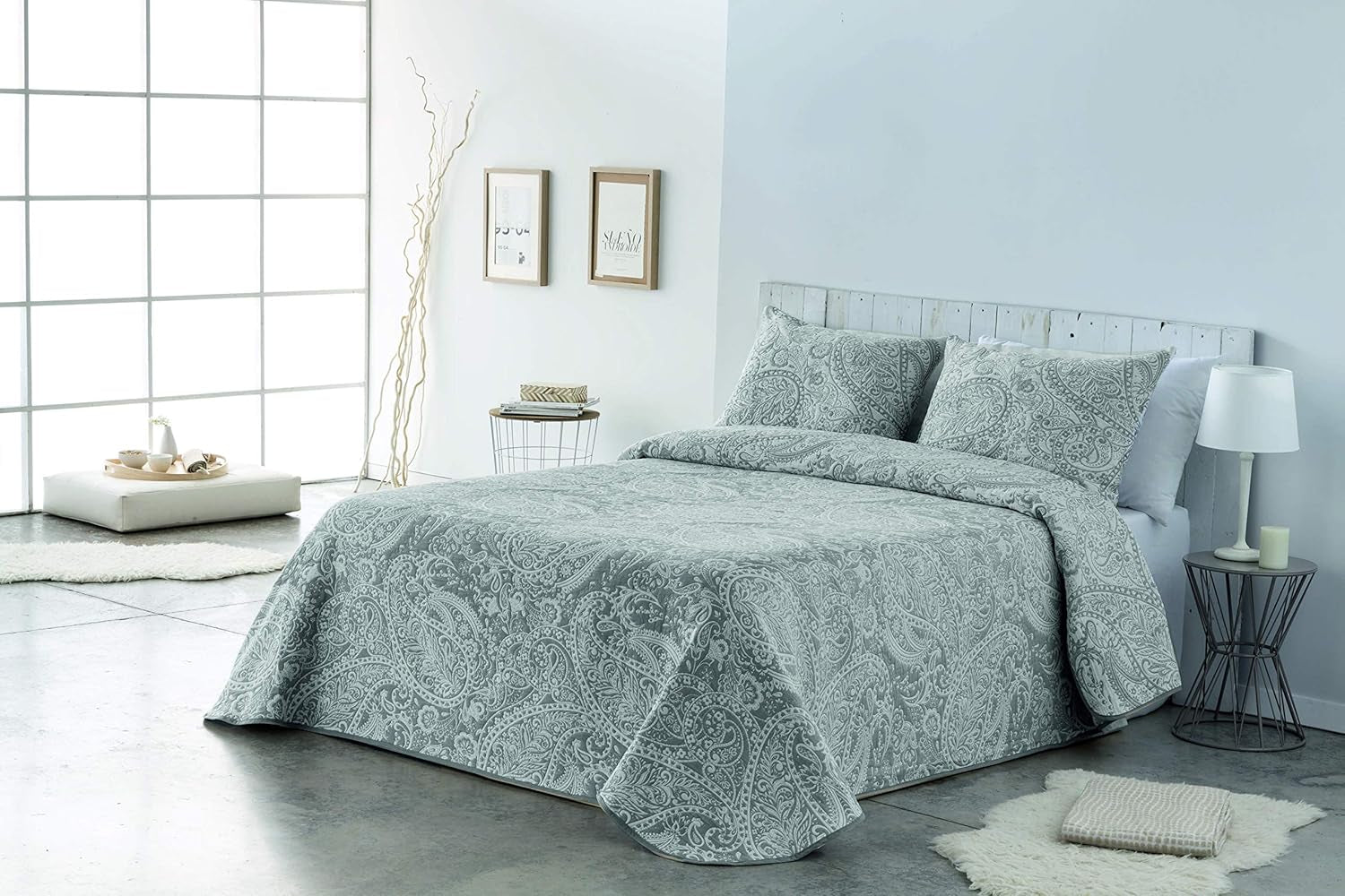 VIALMAN Lehká deka Sofia 29, Bavlna Polyester, Hnědá, Cama 135: 230 X 270 Cm Postele a přikrývky Besuche den VIALMAN-Store Grey 135X190 Cm