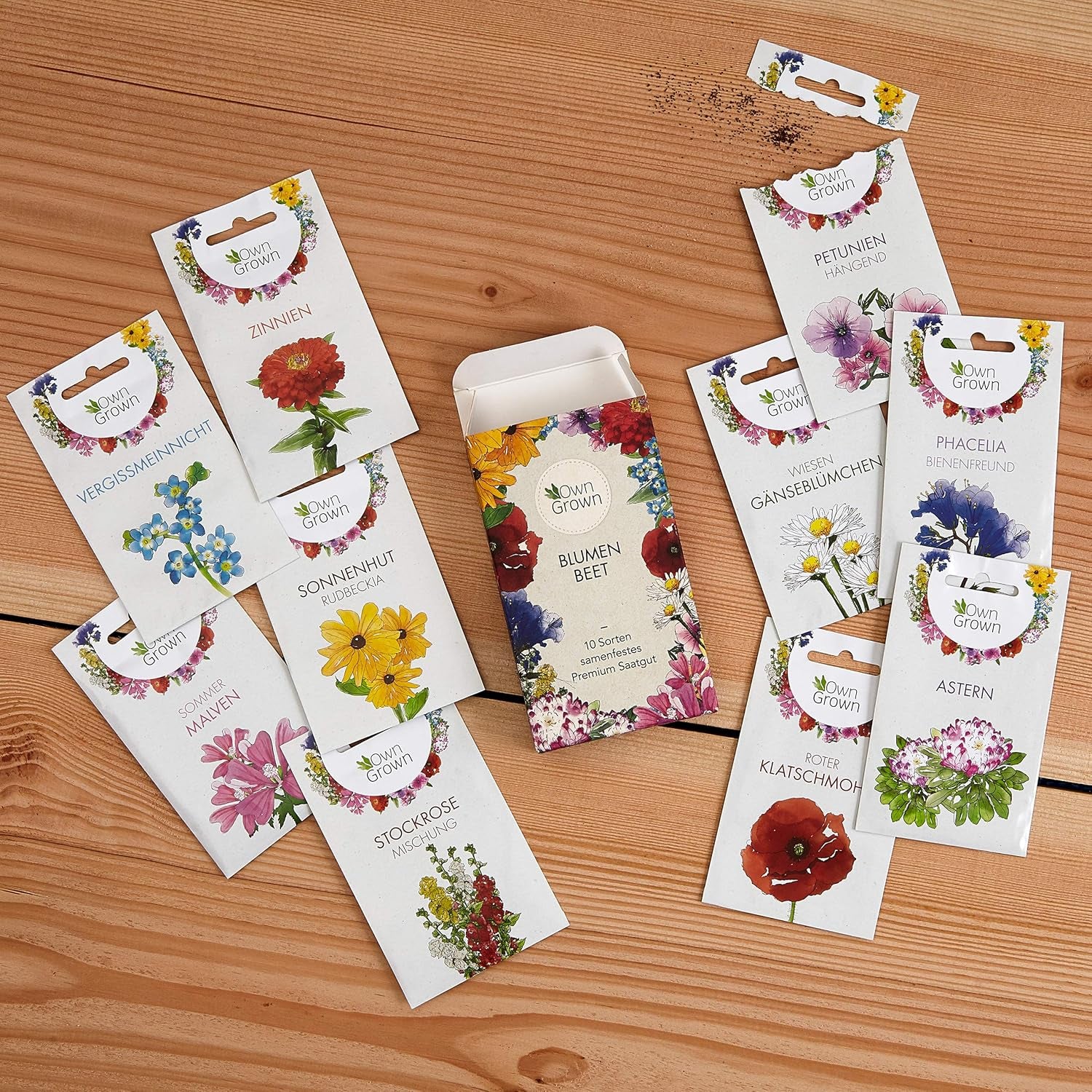 Semena petúnie: Prémiová semena petúnie pro přibližně 400 rostlin petúnie – Krásná semena petúnie pro balkónové a zahradní rostliny – Semena květin – Semena petúnie popínavé – Vlastní vypěstované balkónové květiny