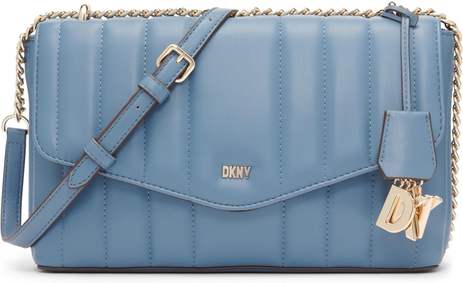 DKNY Lexington sac de umăr sac de umăr Genti Femei Naty Shop Albastru (Coastal Blue)