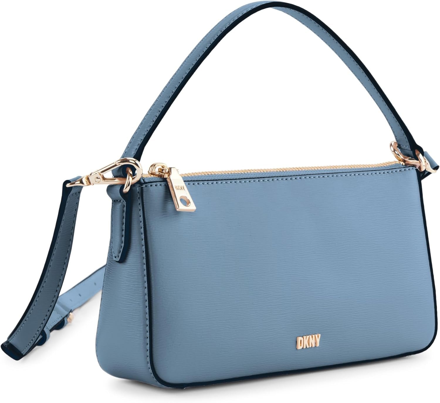 DKNY Women's Demi Bag Crossbody, Coastal Blue Genti Femei Naty Shop