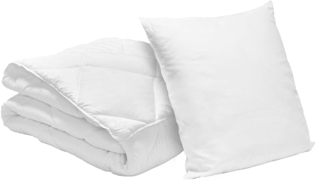 Bleu Calin Pack přikrývka pro 1 osobu 140X200 Cm + 1 polštář 60X60 Cm, praní na 95° Přikrývky a přikrývky Naty Shop 140 X 200 Cm 1 polštář