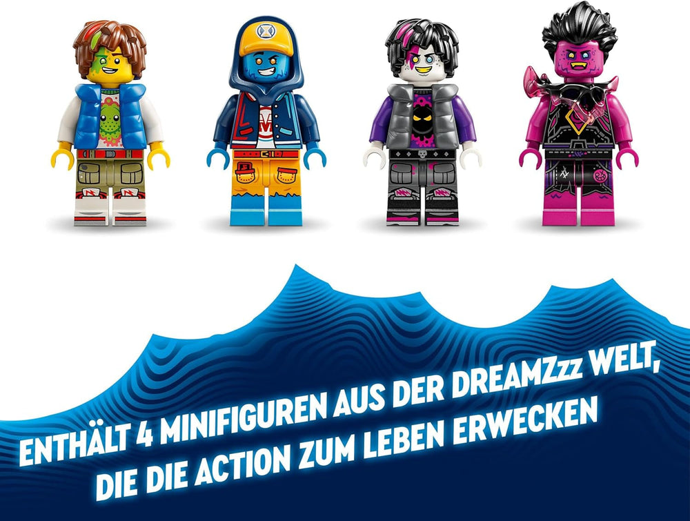 LEGO Dreamzzz 3-v-1 Mateo a Z-Blob Rytíř Mech Stavebnice Hrací sada pro 10 let Chlapce a dívky Dětská dárková fantasy sada 3 způsoby Robotická dobrodružná hračka 71485 Stavebnice Beuche den LEGO-Store