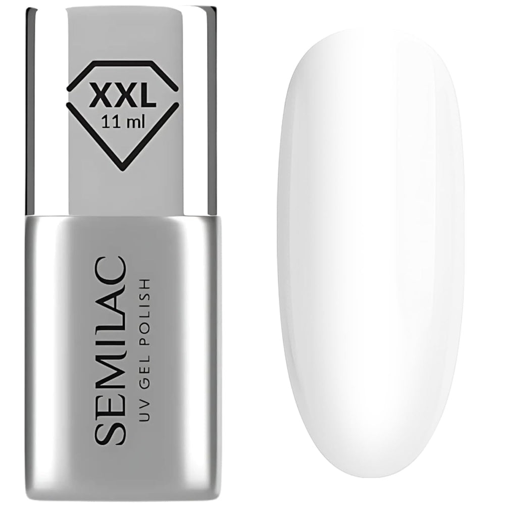 Semilac Top Coat Lak na nehty 7ml, Inovativní, UV/LED, Hybridní lak na nehty, Lesklý Finish, Chrání, Transparentní