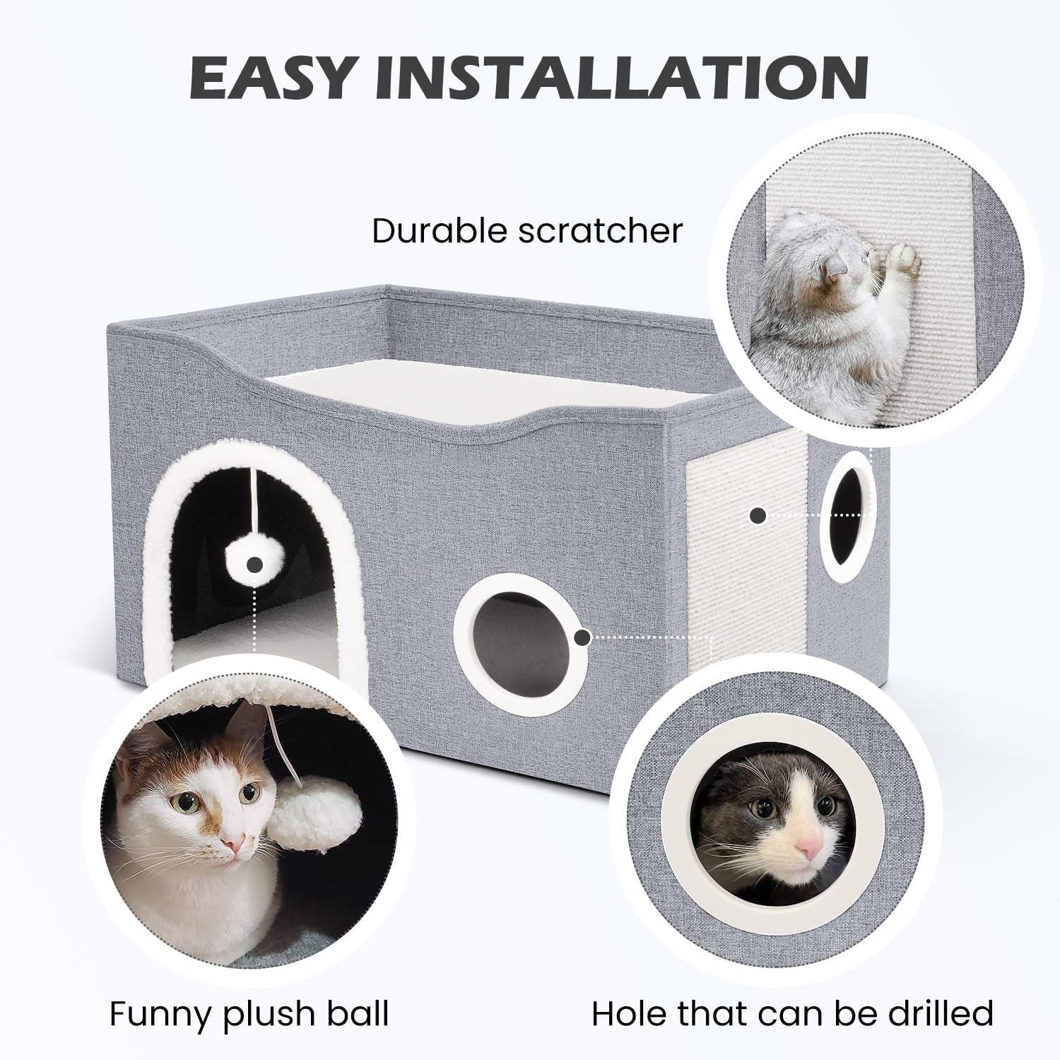 Pături & Mobilier, Animale de companie, Peșteri & Case, Pisici, Paturi pentru pisici, Pisici - culcusuri, saltele