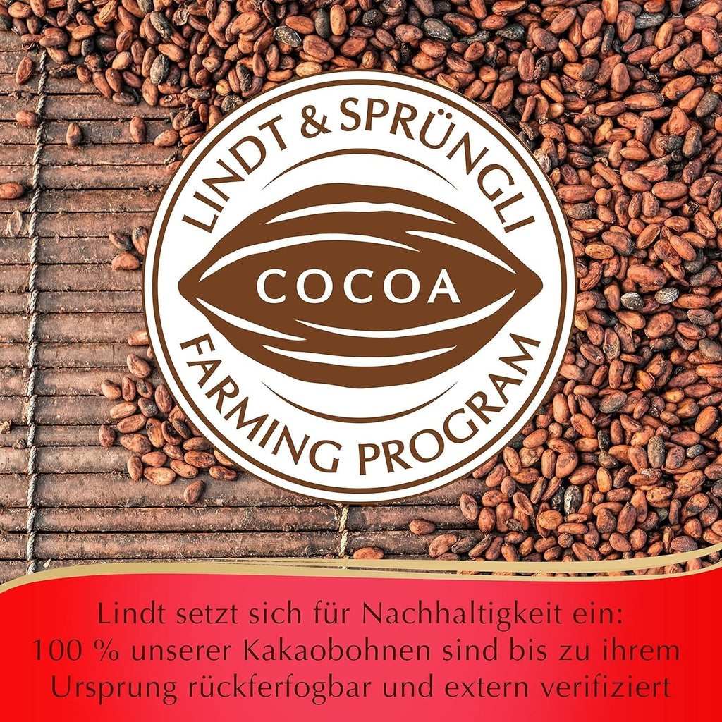 Lindt 15 Inimioare din Ciocolata, 300 grame Bomboane de Ciocolata Naty Shop