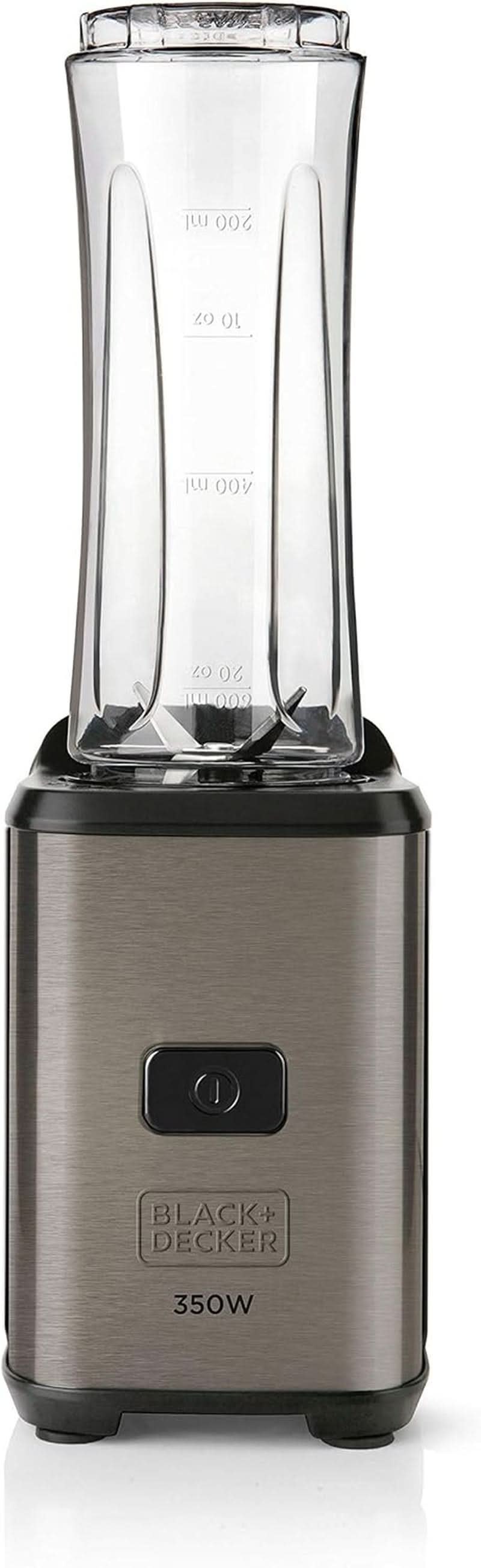 Black & Decker + Decker Stand Mixer, funcție puls, bol din plastic de 1,5 L, lame din oțel inoxidabil cu 4 muchii Mama si Copilul Naty Shop