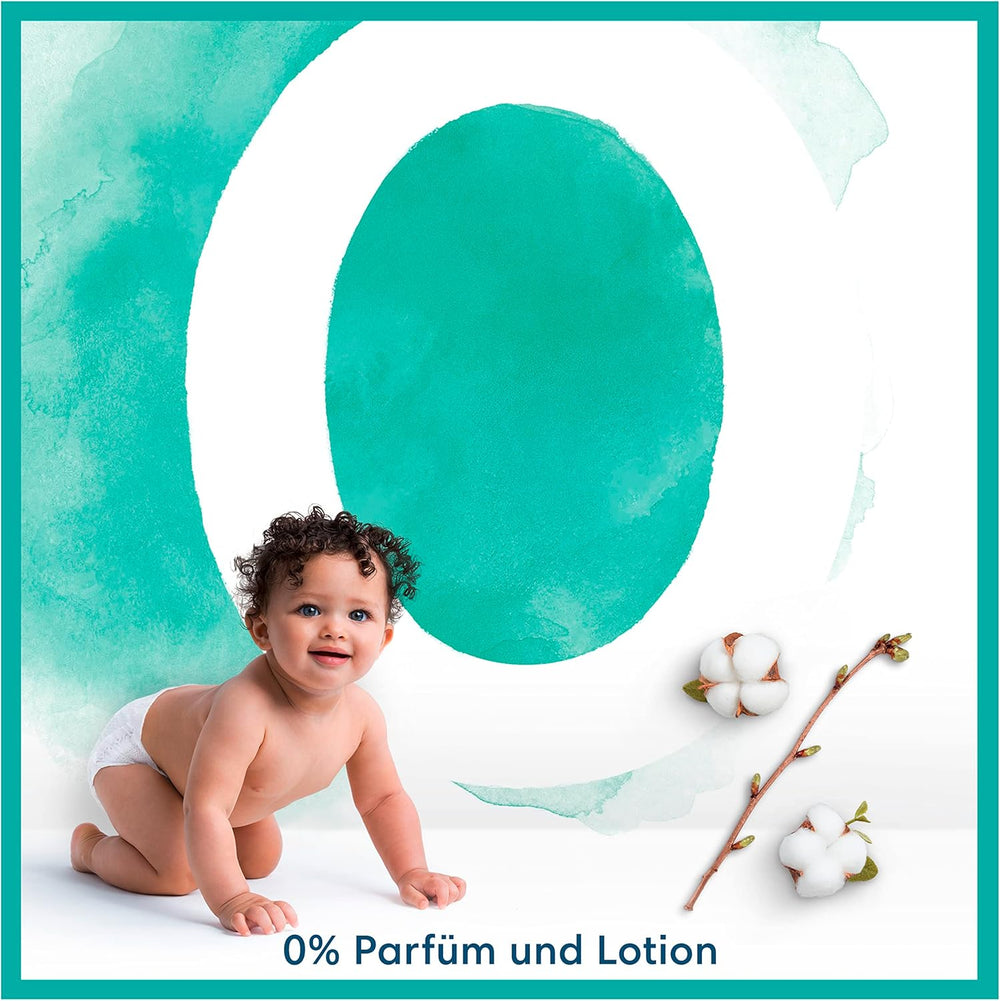 Dětské plenky Pampers, velikost 2 (4-8 kg), Harmony, Half Moon Box, Jemná ochrana pokožky a bylinné ingredience, Počet 240