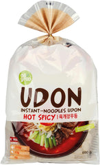 Allgroo Udon Instant Noodles - Pikantní Udon polévka, rychlá příprava - Obsahuje 3 porce - 1 x 690g