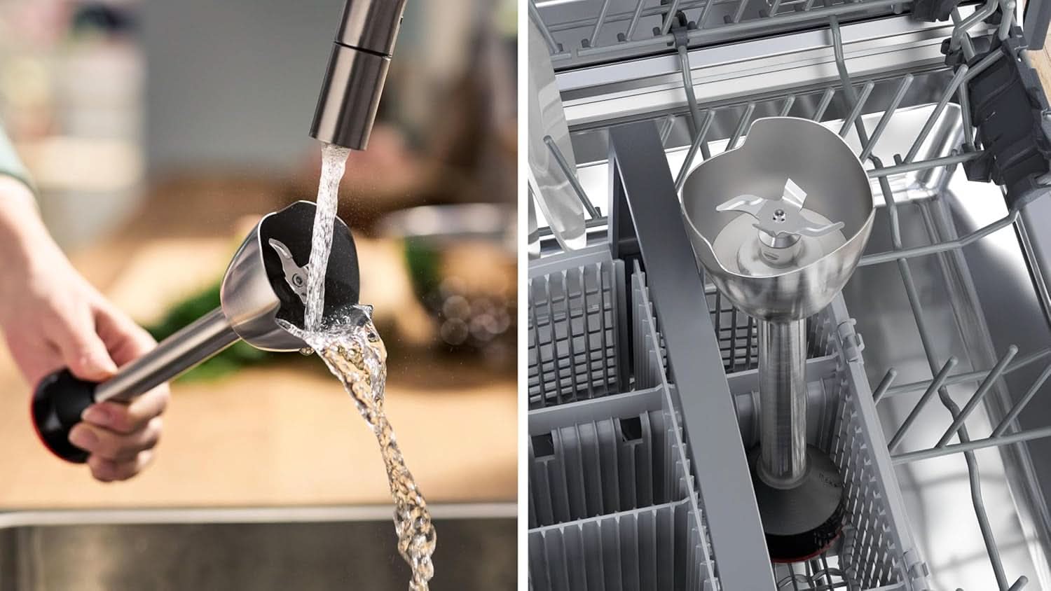 , Stab Mixer, Ergomaster Series 4, 1000 Watts, Dynamic Speed Control, Quattroblade Mama si Copilul Naty Shop