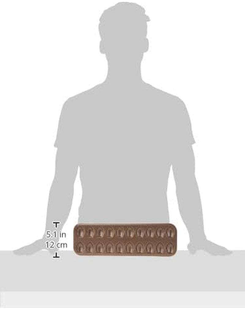 Plech na pečení Madeleines, ocel, černé plechy a plechy na pečení Naty Shop