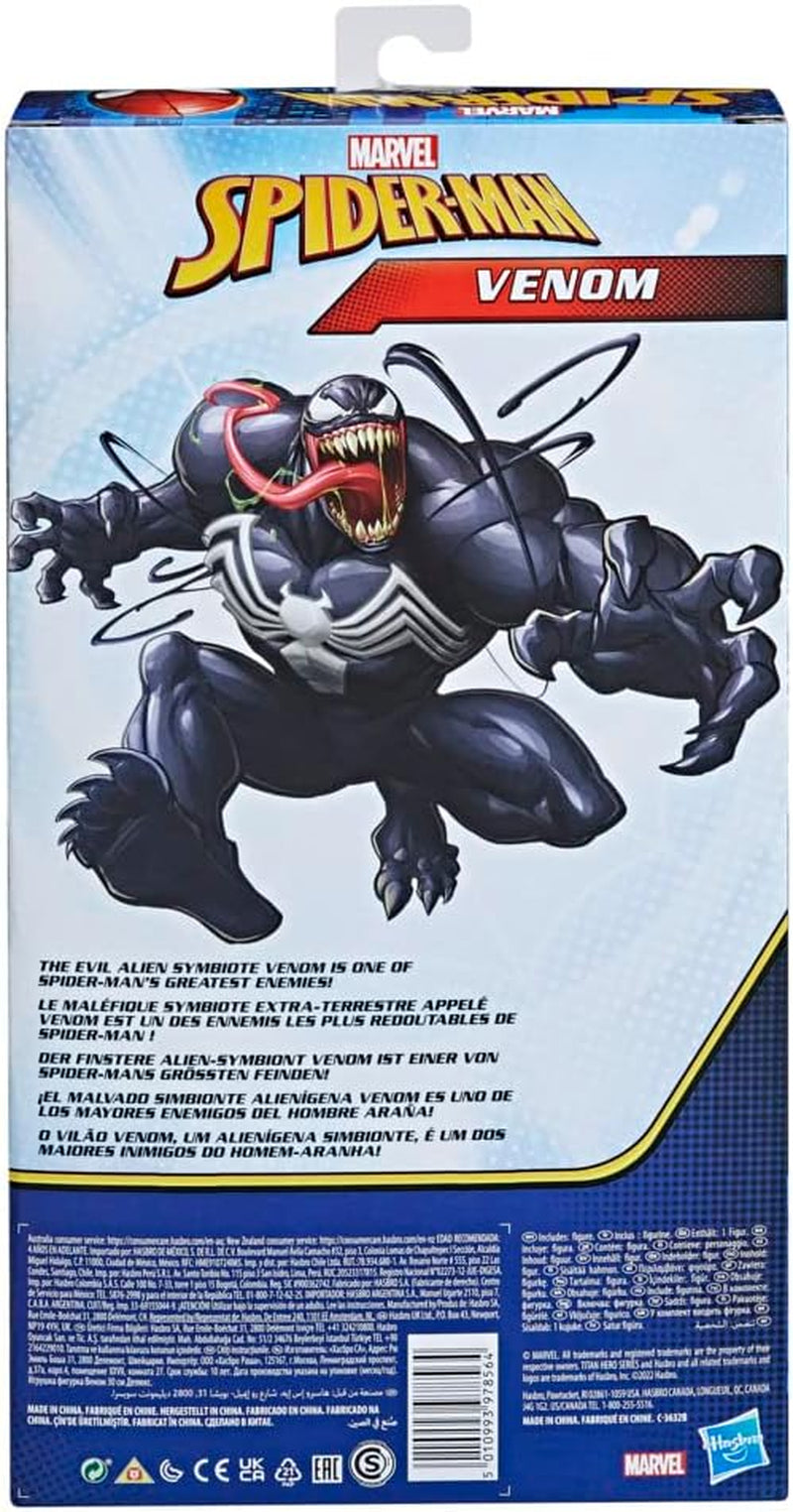 Hasbro Marvel Spider-Man Titan Hero Series Deluxe Venom Toy 30 cm akční figurka, Hračky pro děti od 4 let Akční figurky Naty Shop